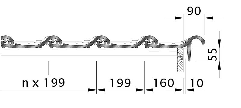 Technische tekening HARMONIE OBR OBR