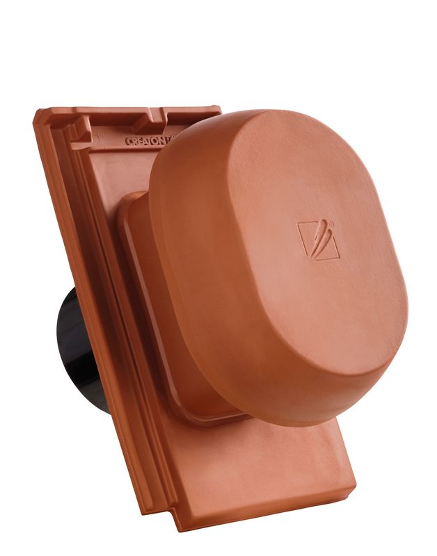 DOM SIGNUM keramische ventilatie opening DN 150/160 mm incl. Verbindingsstuk