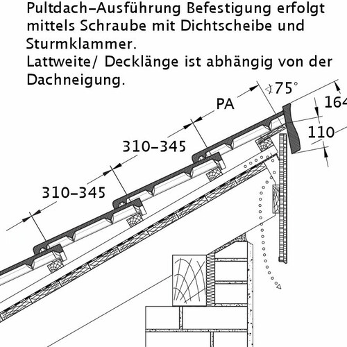 Technische tekening HEIDELBERG PDA PROFILIERTE-BDS