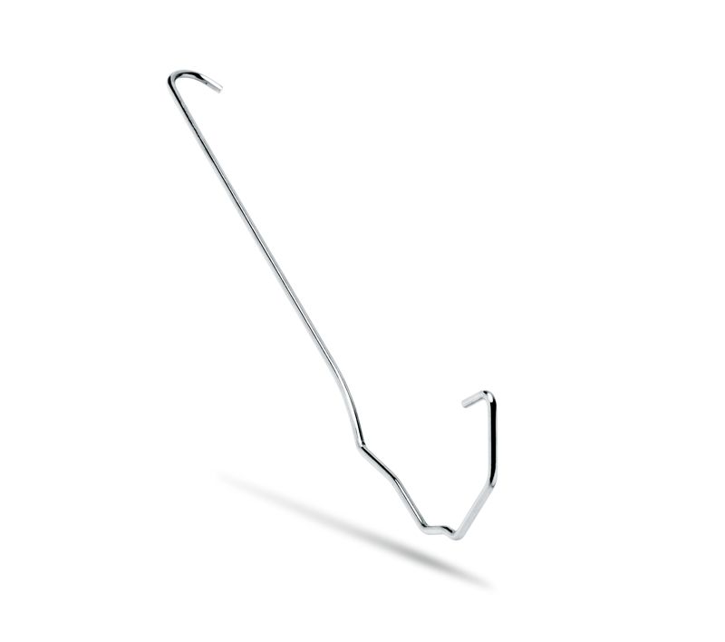 Storm clip in zinc-aluminium, hanger clip for 40/60 battens (BAL, PRE) and 40/50 battens (FUT, MAG)