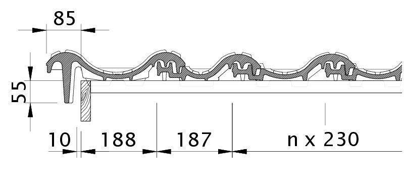 Technische tekening SINFONIE OBL OBL
