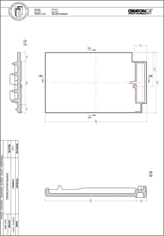 Product CAD file DOMINO dubbele welpan DWZ