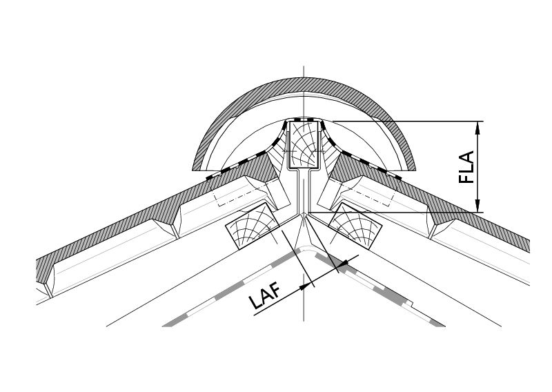 Technische tekening HEIDELBERG LAF LAF