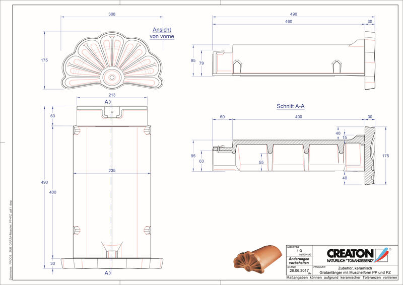 Product CAD file RIDGE accessory range GRATAMUSCH-PP-PZ