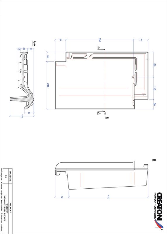 Product CAD file FUTURA gevelpan rechts OGR