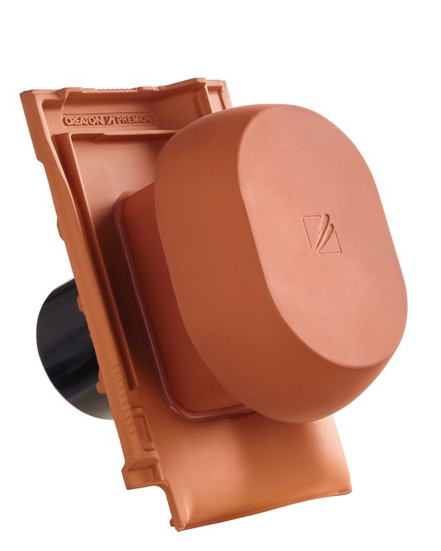 PRE SIGNUM keramische ventilatie opening DN 150/160 mm incl. Verbindingsstuk