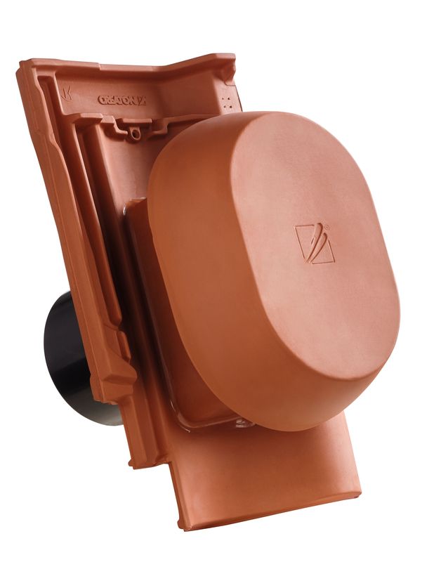 SINSIGNUM keramische ventilatie opening DN 150/160 mm incl. Verbindingsstuk