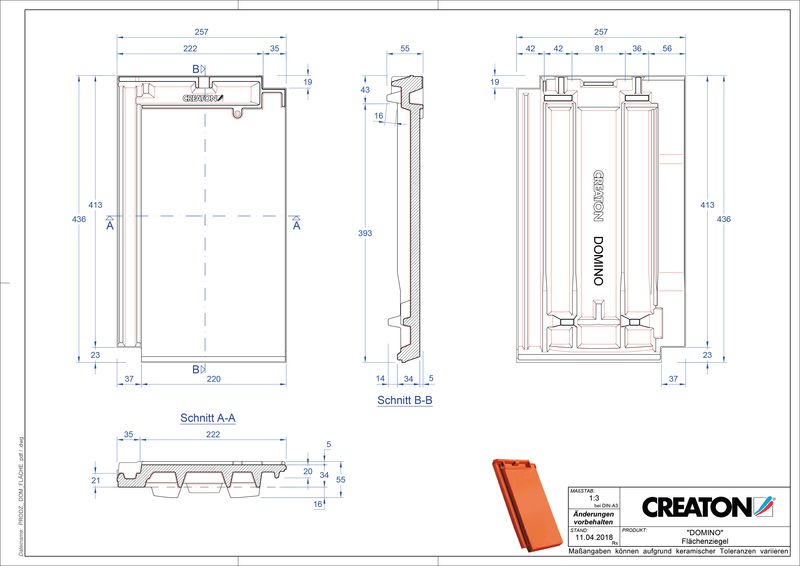 Product CAD file DOMINO  FLA