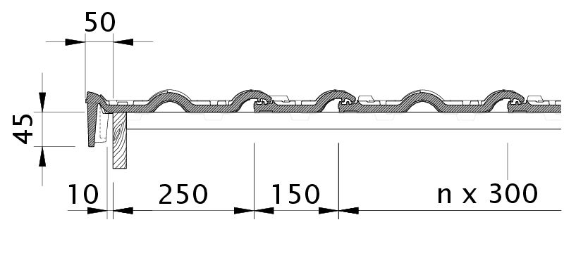 Technische tekening MAXIMA OBL OBL