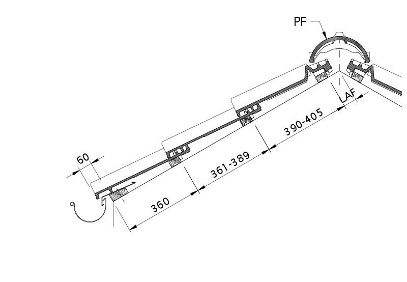 Technische tekening SINFONIE DQF DQF