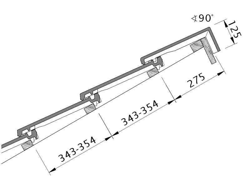 Technische tekening DOMINO PDA PDA