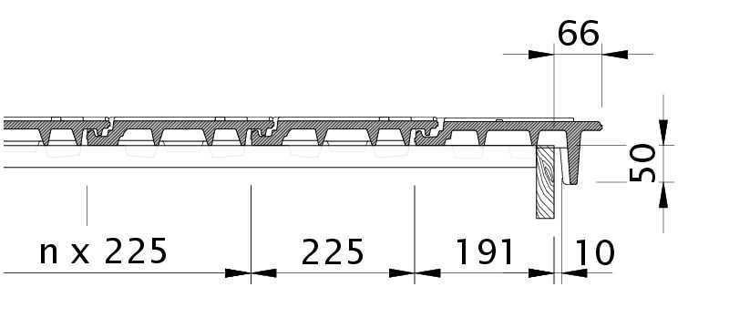 Technische tekening DOMINO OBR OBR