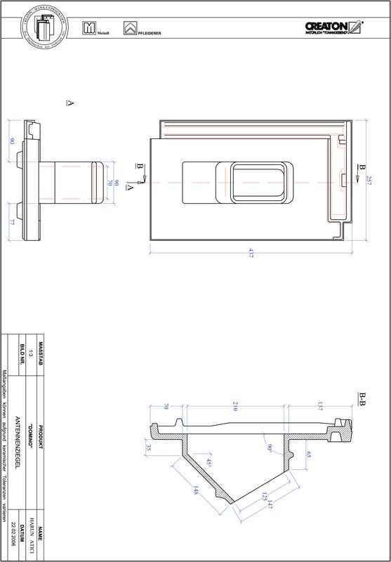Product CAD file DOMINO antenne set ANTENNE