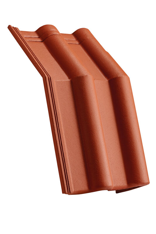 HEI concrete mansard/pitch transition tile right 120 mm notch
