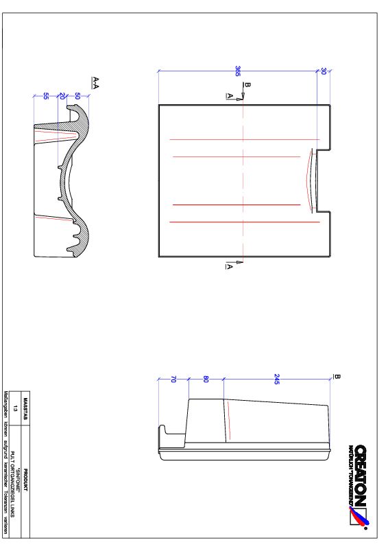 Product CAD file SINFONIE shedgevelpan links PULTOGL