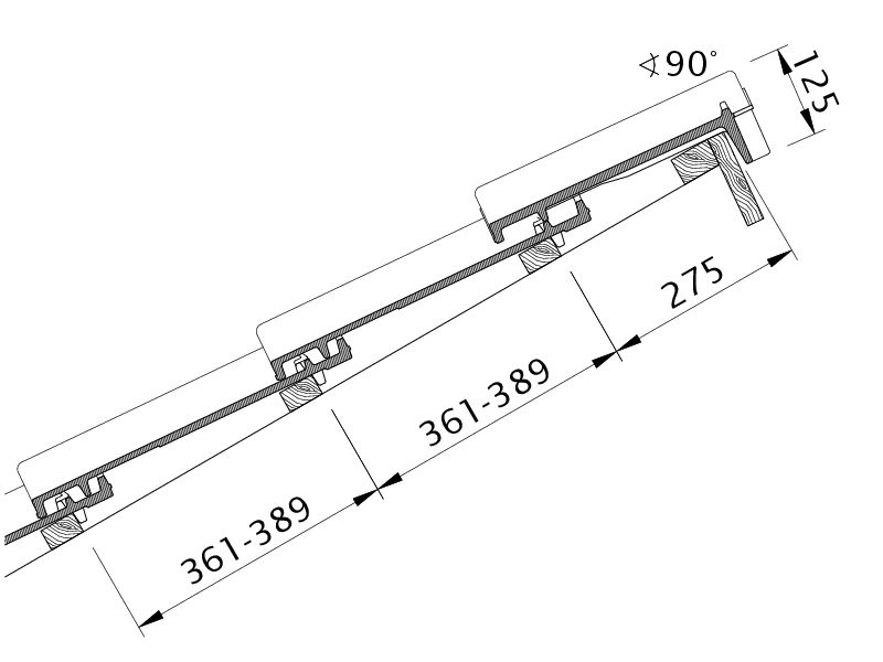 Technische tekening  SINFONIE PDA PDA