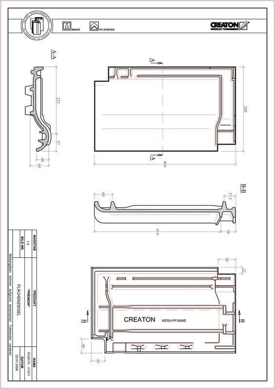Product CAD file PREMION pan FLA