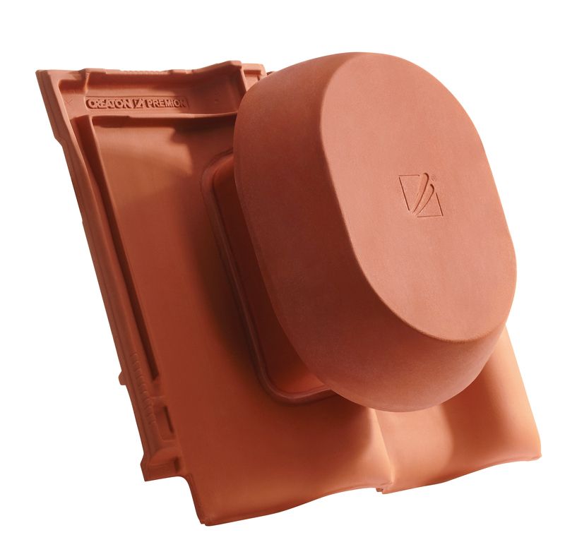 PRE SIGNUM keramische ventilatie opening DN 200 mm incl. Verbindingsstuk