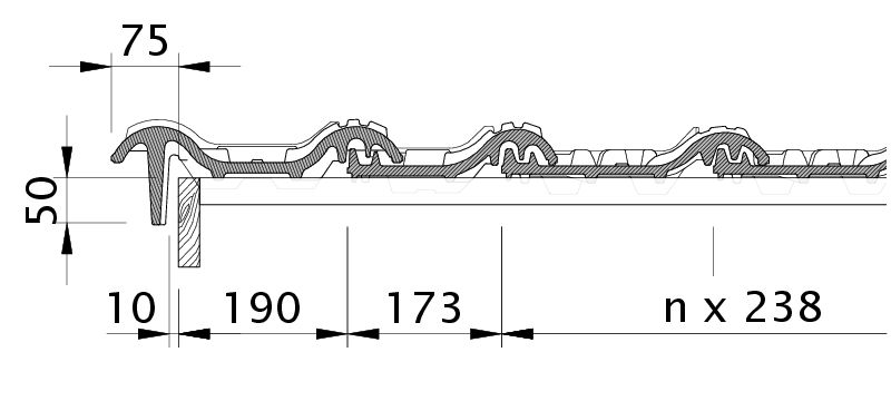 Technische tekening FUTURA OBL OBL